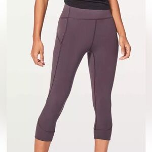 Lululemon Athletica Black and Gray Leggings